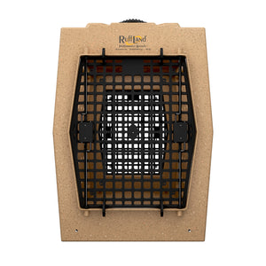 XLarge Cage Ruffland - Tan, 2 portes (avant et arrière) image
