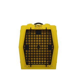 Large Cage Ruffland - Jaune, Une porte image