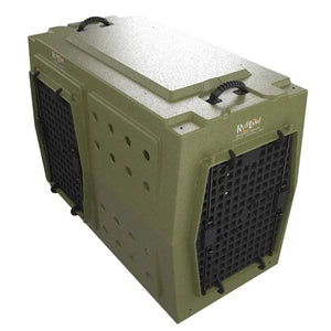 XLarge Cage Ruffland - OD Green, 2 portes (avant et gauche) image