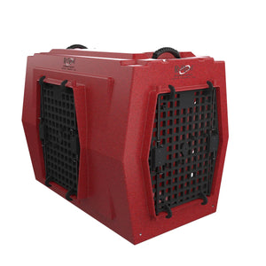 XLarge Cage Ruffland - Rouge Patriotique, 2 portes (avant et gauche) image