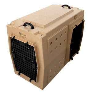 XLarge Cage Ruffland - Tan, 2 portes (avant et droite) image