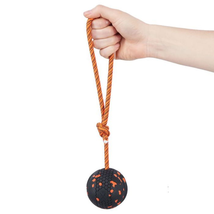 Dog Ball on Rope - Non-Stop Dogwear
