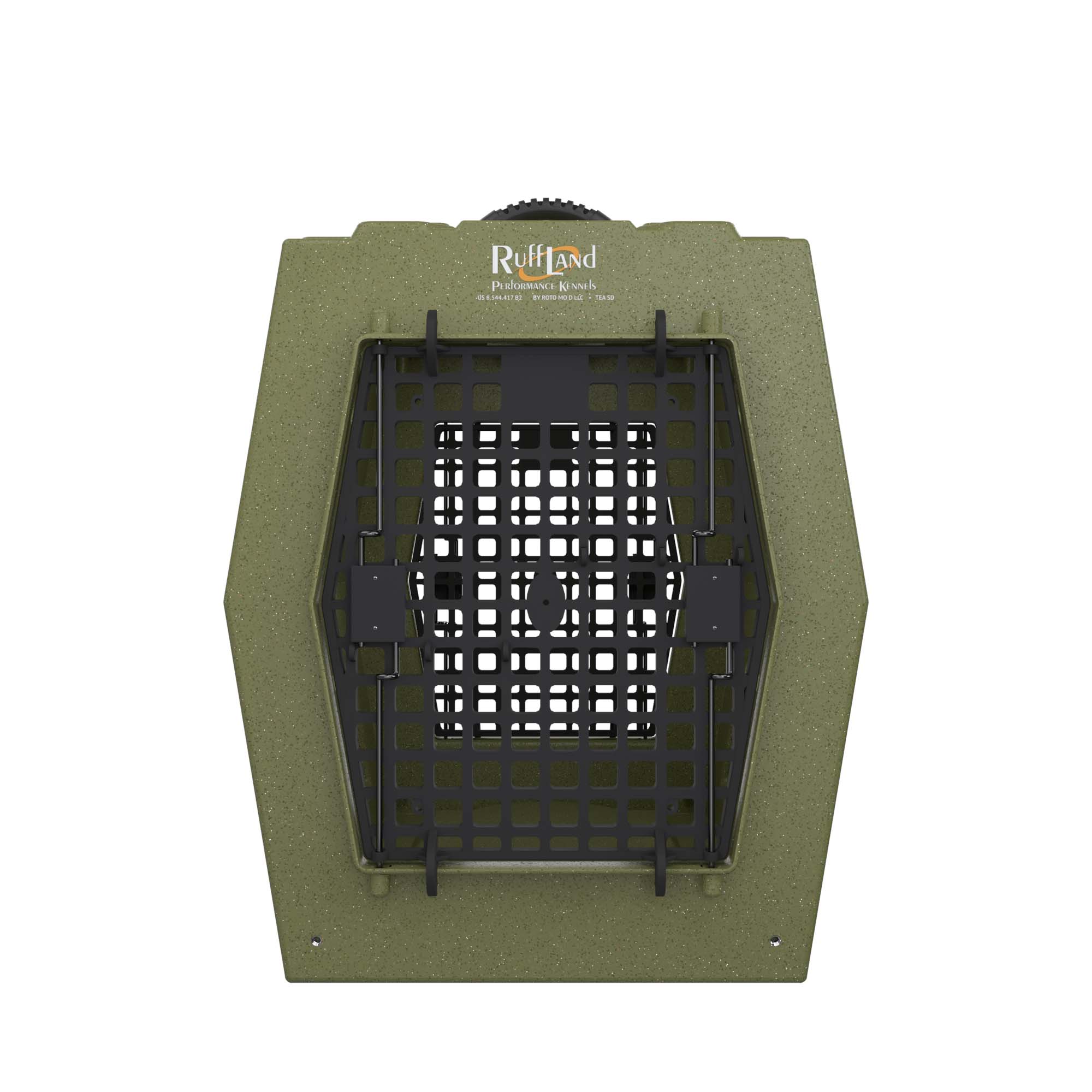 Medium Cage Ruffland - OD Green, 2 portes (avant et arrière) image