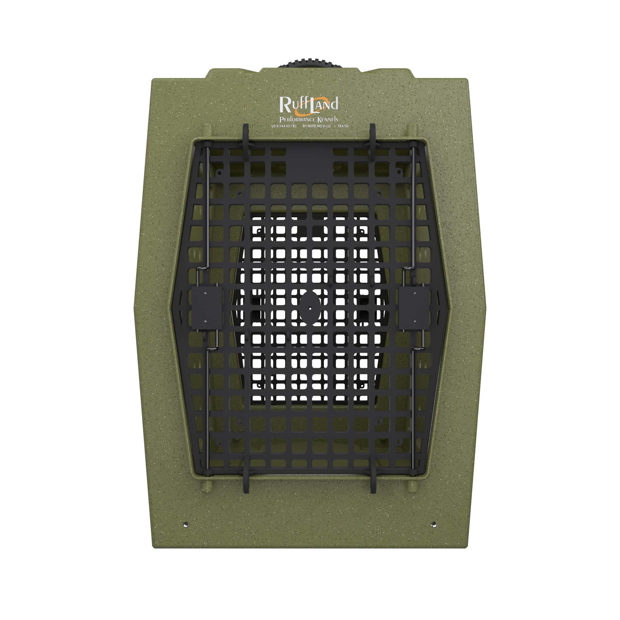XLarge Cage Ruffland - OD Green, 2 portes (avant et arrière) image