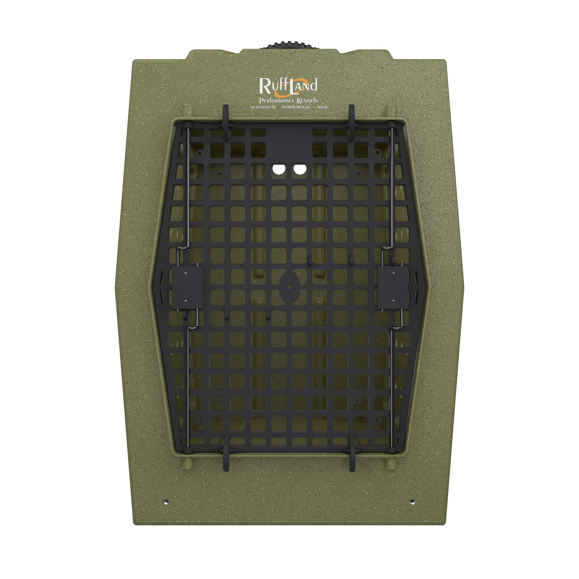 XLarge Cage Ruffland - OD Green, Une porte image