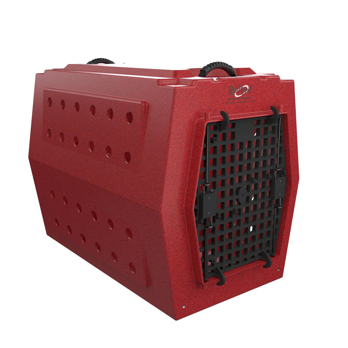 XLarge Cage Ruffland - Rouge Patriotique, Une porte image