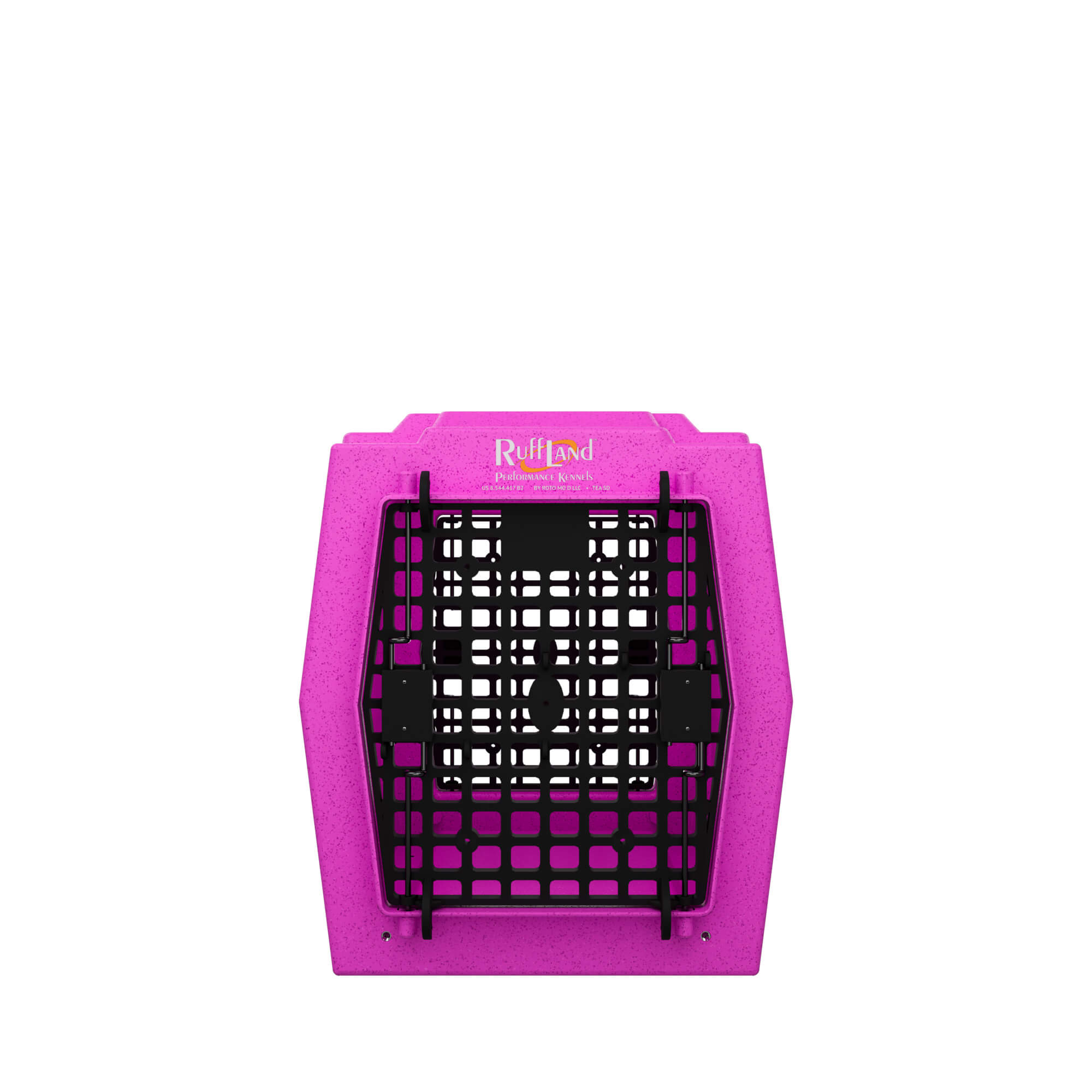 Medium Cage Ruffland - Hot Pink, 2 portes (avant et arrière) image